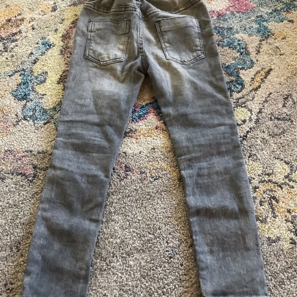 Girls jeans with sequins - Picture 2 of 2